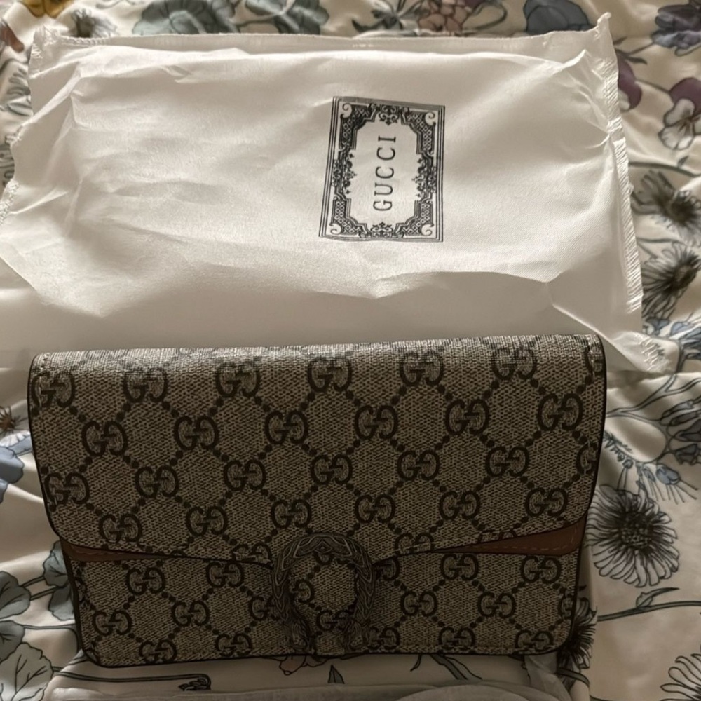 Gucci Monogram Clutch